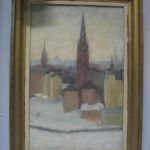 496 1542 Oljemålning
